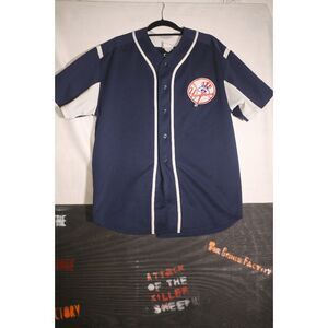 Vintage New York Yankees Derek Jeter #2 Majestic Baseball Jersey - Size 2XL